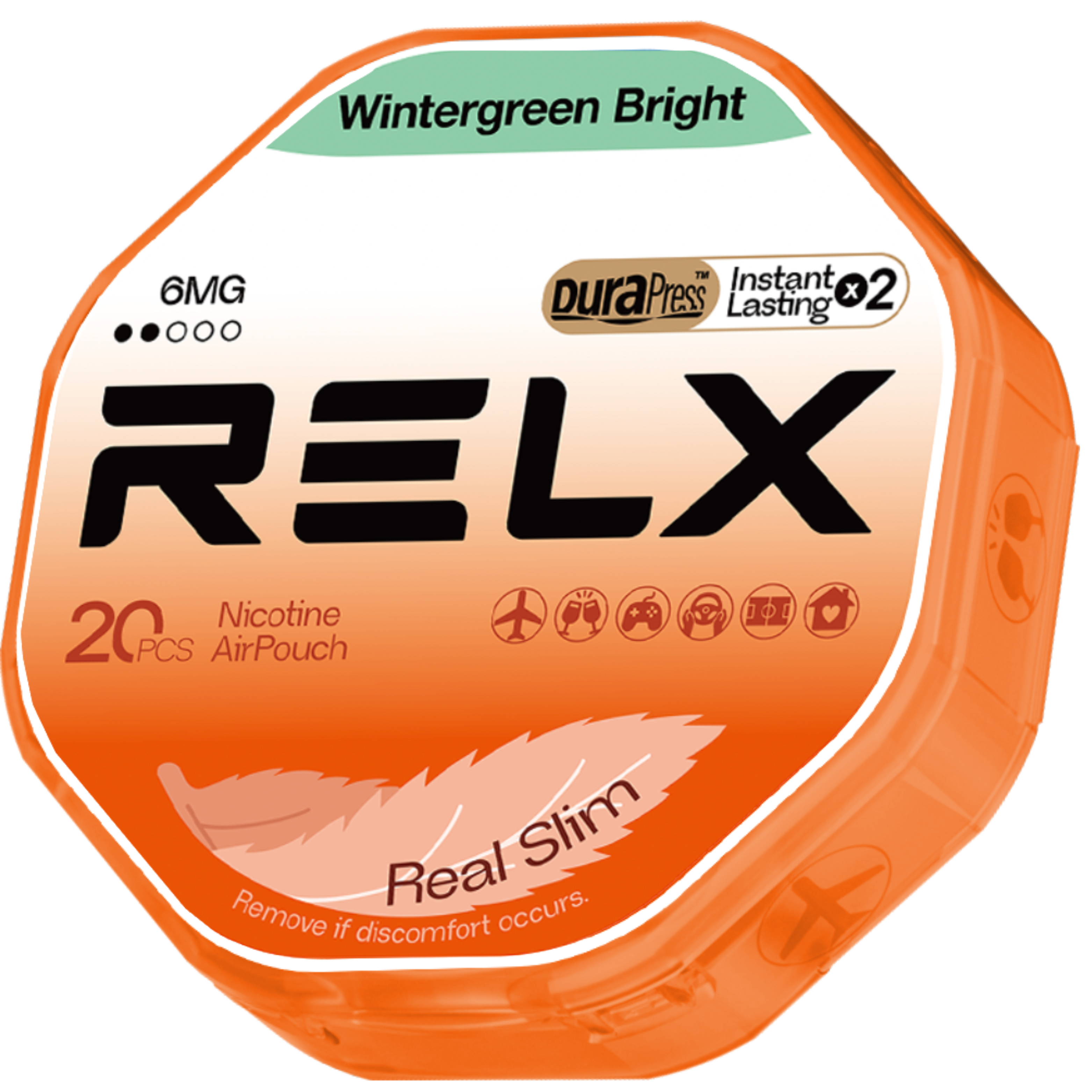 RELX AirPouch Wintergreen Bright 6mg